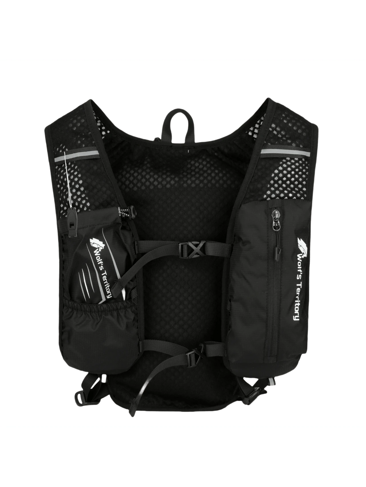 1pc Running Vest Backpack, Running Vest With 1pc 2L Water Bladder, Unisex Vest Backpack, Water Bladder Hydration Backpack For Cycling, Running, Hiking, Trail Running, Climbing And Other Outdoor Sports