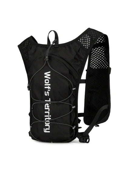 1pc Running Vest Backpack, Running Vest With 1pc 2L Water Bladder, Unisex Vest Backpack, Water Bladder Hydration Backpack For Cycling, Running, Hiking, Trail Running, Climbing And Other Outdoor Sports