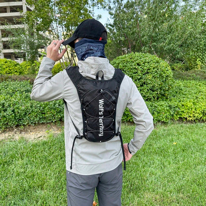 1pc Running Vest Backpack, Running Vest With 1pc 2L Water Bladder, Unisex Vest Backpack, Water Bladder Hydration Backpack For Cycling, Running, Hiking, Trail Running, Climbing And Other Outdoor Sports