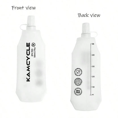 1pc Running Vest Backpack With 1pc 2L Water Bladder And 1pc 500ml Soft Water Bottle, Unisex Hydration Vest Backpack For Cycling, Running, Hiking, Trail Running, Climbing And Other Outdoor Sports (Back
