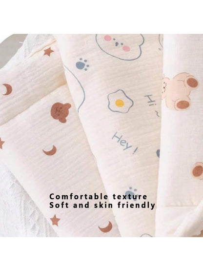 1pc Soft & Comfortable Boucle Stroller Blanket, Thickened Non-Slip Stroller Pad, Suitable For Crib & Bassinet, Reversible