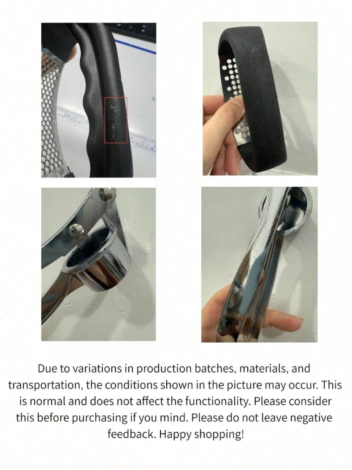 1pc Stainless Steel Manual Garlic Press, Multi-Function Kitchen Garlic Press, Kitchen Accessory. Also Can Be Used As A Nut Cracker And Multi-Function Ginger Grater. Equipped With Easy-To-Press Handle
