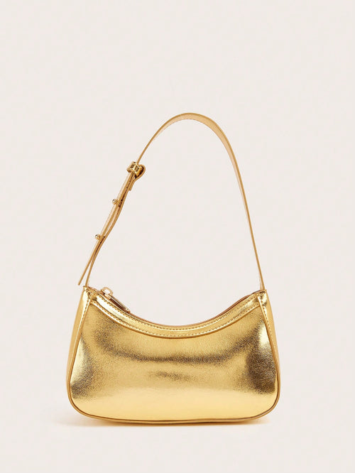 1pc Teenager Underarm Bag Fashion Handbag Essential For Travel