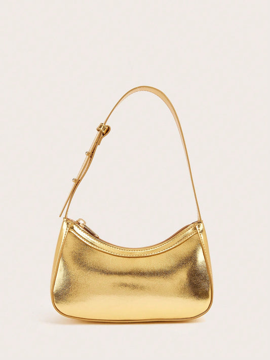 1pc Teenager Underarm Bag Fashion Handbag Essential For Travel