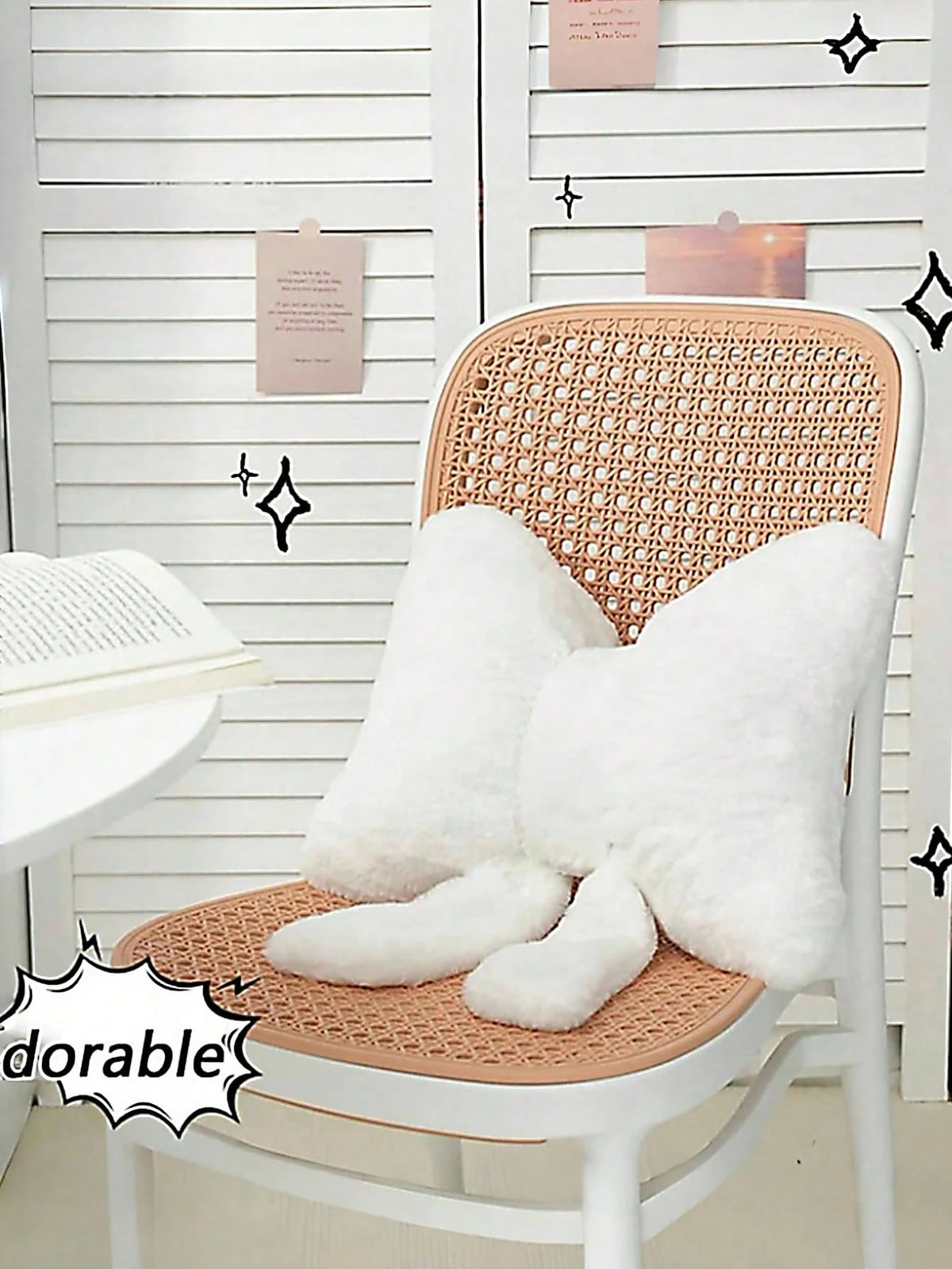 1pc White Bow Decorative Throw Pillow, Soft & Cute, Suitable For Bed, Sofa, Bedroom Decor, Home Decor, Essential For Spring/Summer, Perfect Gift For Holidays, Weddings, Graduations, Birthdays For Fami