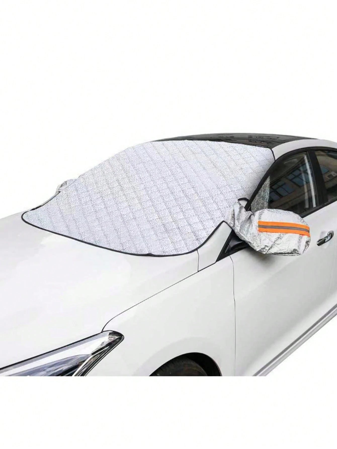 1pc Winter Car Snow Cover, Ice Cover, Summer Sun Shade, Car Window Snow Cover, Front Windshield, Car Accessories