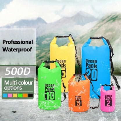 1pc Women's Latest Thickened Crossbody Bag, 2L/5L/10L/15L PVC Outdoor Sports Camouflage Waterproof Bag, Multifunctional Waterproof Pouch, Portable Swimming/River Trekking/Drifting Bag, Outdoor Sports