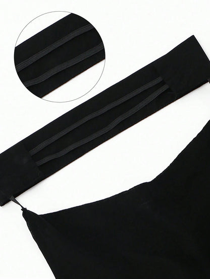 1PC Women's Solid Color Elastic Niqab, Lightweight Breathable Face Veil, Easy And Quick To Wear, Suitable For Muslim Matching With Hijab And Abaya, Comfortable For Long Wear, Breathable