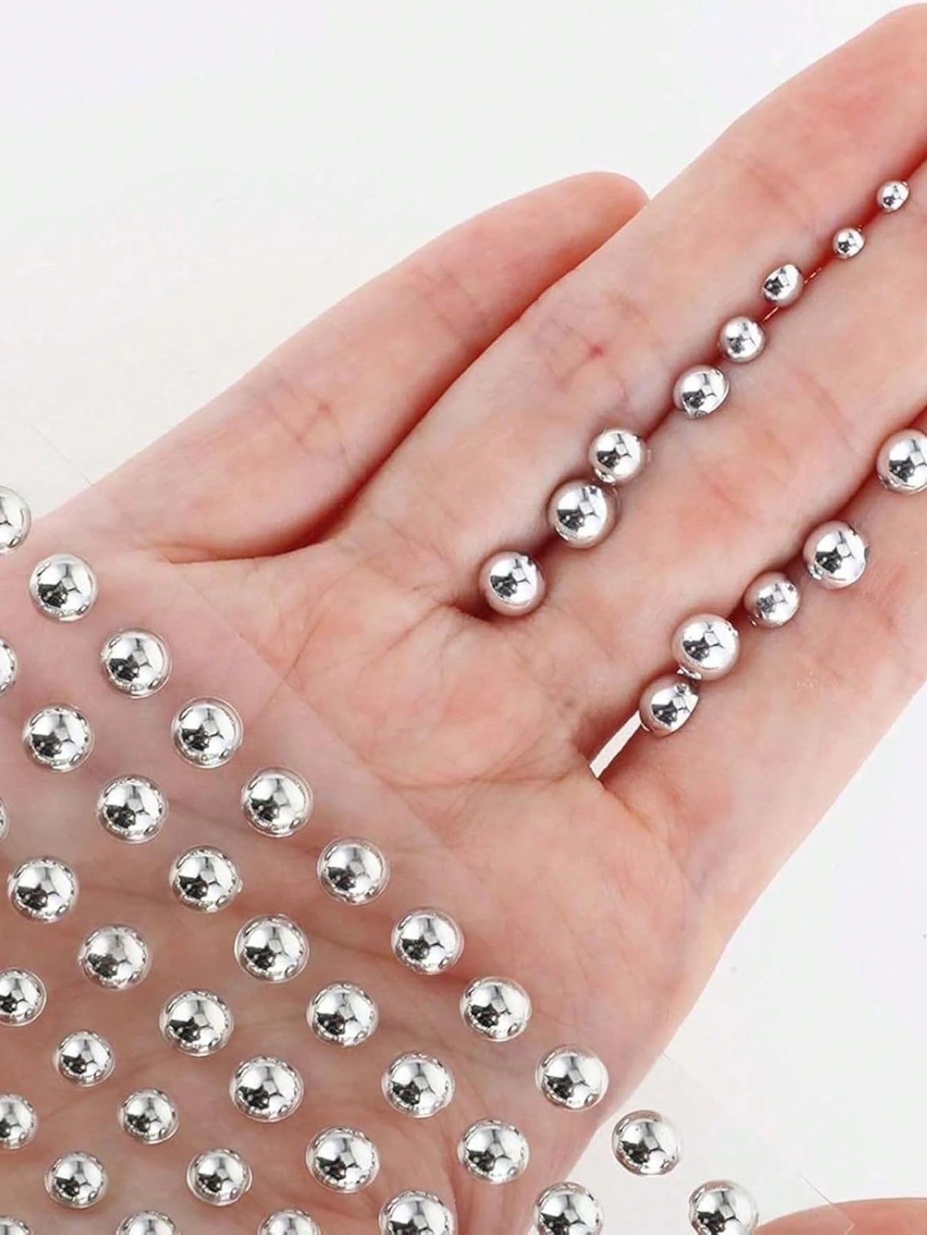 1pc Y2K Metallic Lip Stud Face Jewelry, Clip-On Nose/Eyebrow Piercing Sticker, Music Festival Party Edgy Makeup DIY