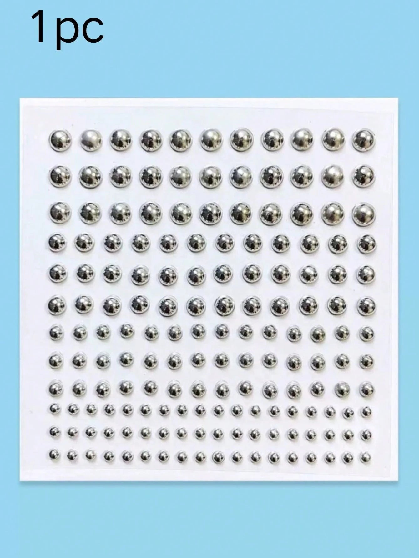 1pc Y2K Metallic Lip Stud Face Jewelry, Clip-On Nose/Eyebrow Piercing Sticker, Music Festival Party Edgy Makeup DIY