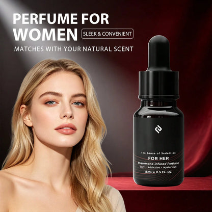 1pcs GDOA Pheromones Perfume For Women – The Original – Long-Lasting Women's Fragrances With Jasmine And Rose – Sweet & Spicy Aroma – Vegan & Cruelty-Free – 15ml/0.50 Fl.Oz,Suitable For Women's Daily