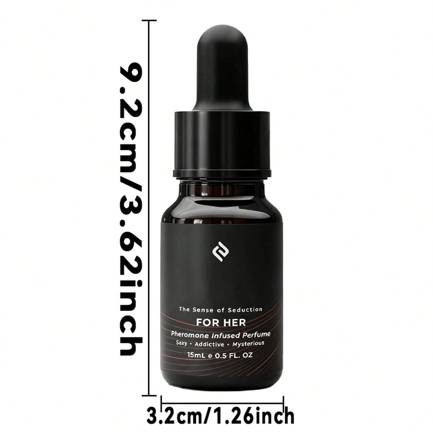 1pcs GDOA Pheromones Perfume For Women – The Original – Long-Lasting Women's Fragrances With Jasmine And Rose – Sweet & Spicy Aroma – Vegan & Cruelty-Free – 15ml/0.50 Fl.Oz,Suitable For Women's Daily