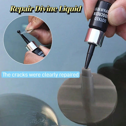 1Set Windshield Crack Repair Kit Complete Repair Kit For Chips And Cracks Automotive Windshield Repair Tool Repair For Car And Truck Windshields