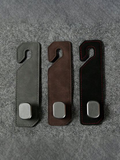 2/1pc Car Seat Hook, Creative Fashionable High-End Hook, Car Rear Seat Storage Hook Clip, Car Interior Accessory, Handbag/Wallet/Coat Hanging Rack, Car Storage Rack