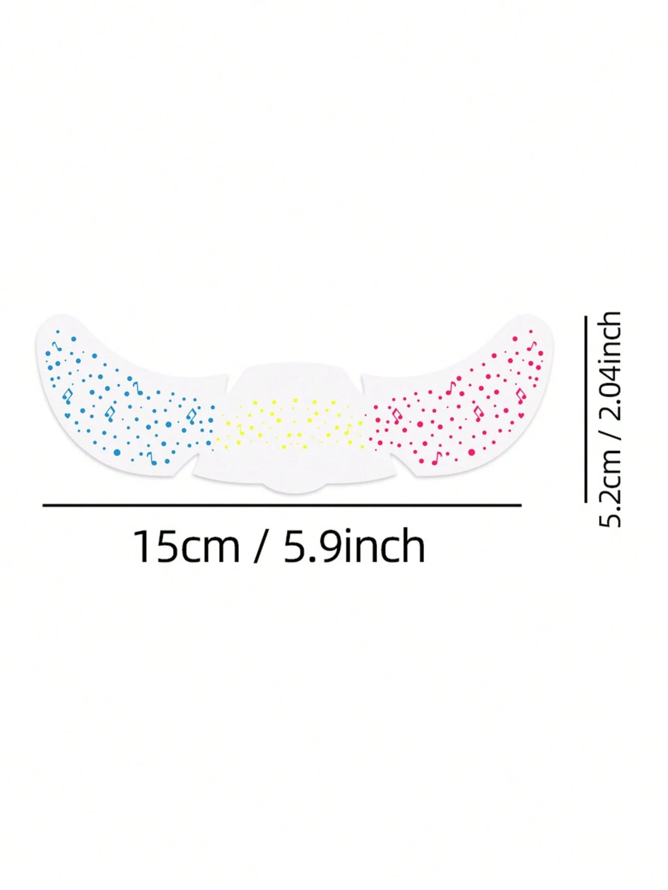 2/3/4/5/6pcs Freckle Face Temporary Tattoo Stickers, Waterproof Tattoo Stickers, Glitter Freckle Glow In Dark Sequin Freckle Stickers, Women's Glitter Freckle Face Stickers, Suitable For Dance Music P