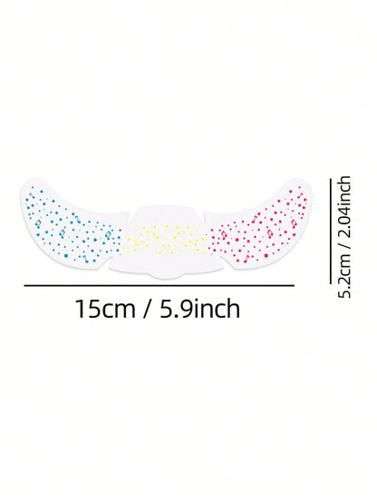 2/3/4/5/6pcs Freckle Face Temporary Tattoo Stickers, Waterproof Tattoo Stickers, Glitter Freckle Glow In Dark Sequin Freckle Stickers, Women's Glitter Freckle Face Stickers, Suitable For Dance Music P