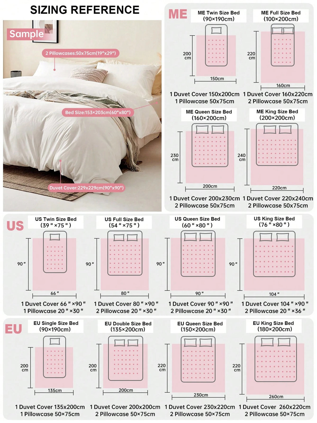 2/3 Piece Solid Color Bedding Set, Includes 1 Duvet Cover, 1/2 Pillowcases, Perfectly Fits Twin, Full, Queen, King Size Beds, Suitable For All Seasons, Oeko-Tex Certified
