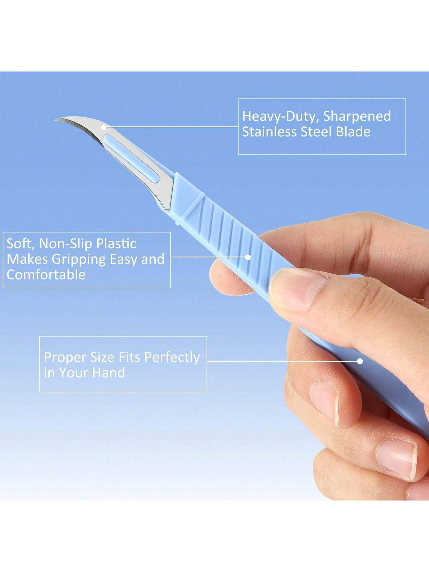 2/5/7pcs Blue Sewing Ripper Kit With Thread Unpicker, Seam Ripper, And Cutter Scissors For Stitch Removal