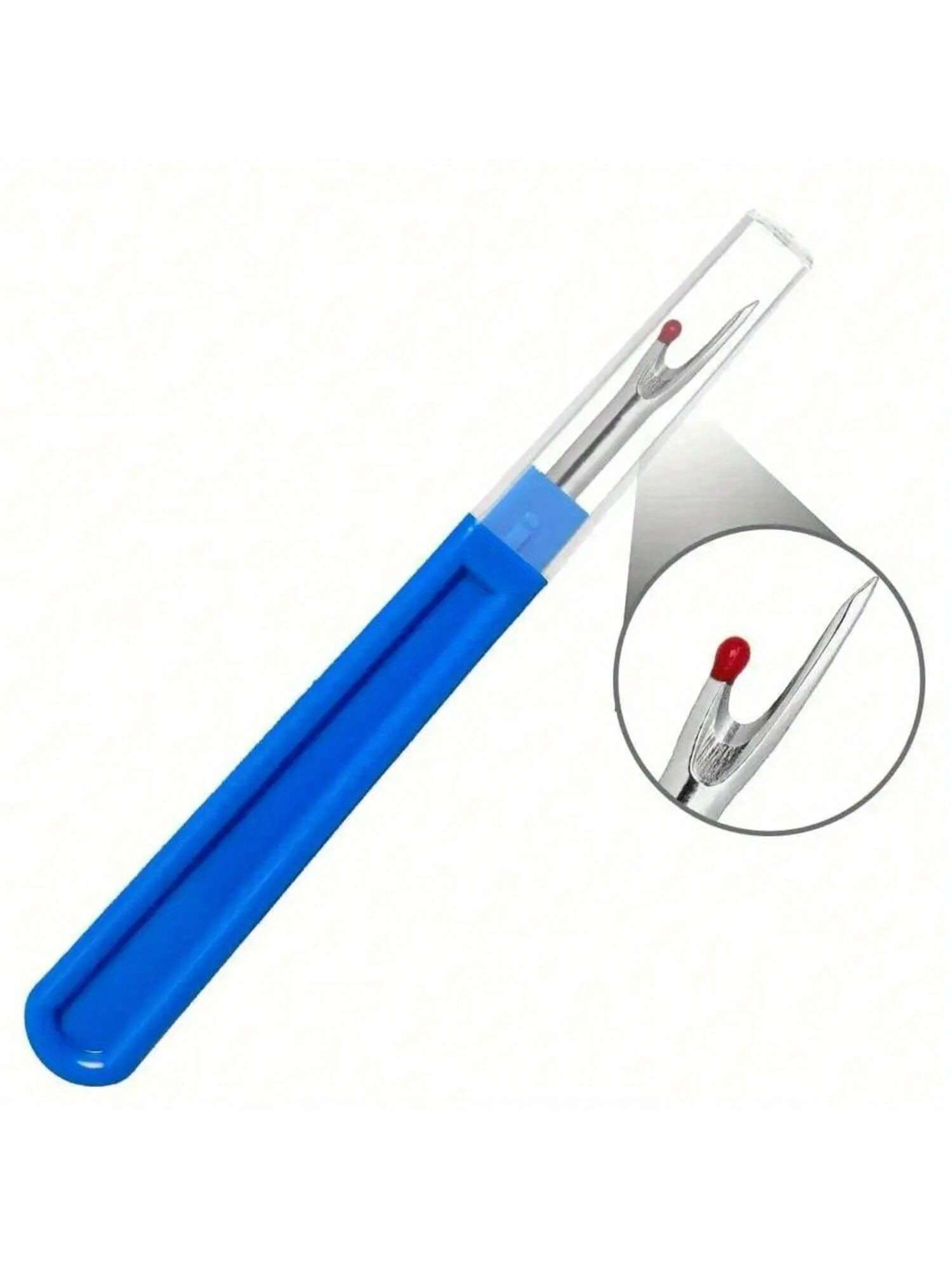 2/5/7pcs Blue Sewing Ripper Kit With Thread Unpicker, Seam Ripper, And Cutter Scissors For Stitch Removal