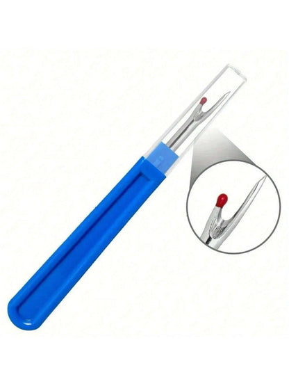 2/5/7pcs Blue Sewing Ripper Kit With Thread Unpicker, Seam Ripper, And Cutter Scissors For Stitch Removal