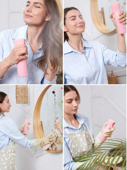 200ml/300ml/500ml Multi-Purpose Continuous Spray Bottle, High Pressure Sprayer, Ultra-Fine Mist, Makeup Spray Bottle, Garden Sprayer, Hair Spray Bottle, Refillable Fine Mist Sprayer, Suitable For Salo