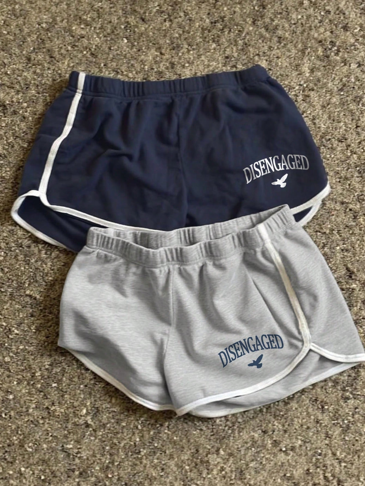 2025 Ladies Letter Print Element Casual Shorts, Suitable For Daily Outdoor Wear