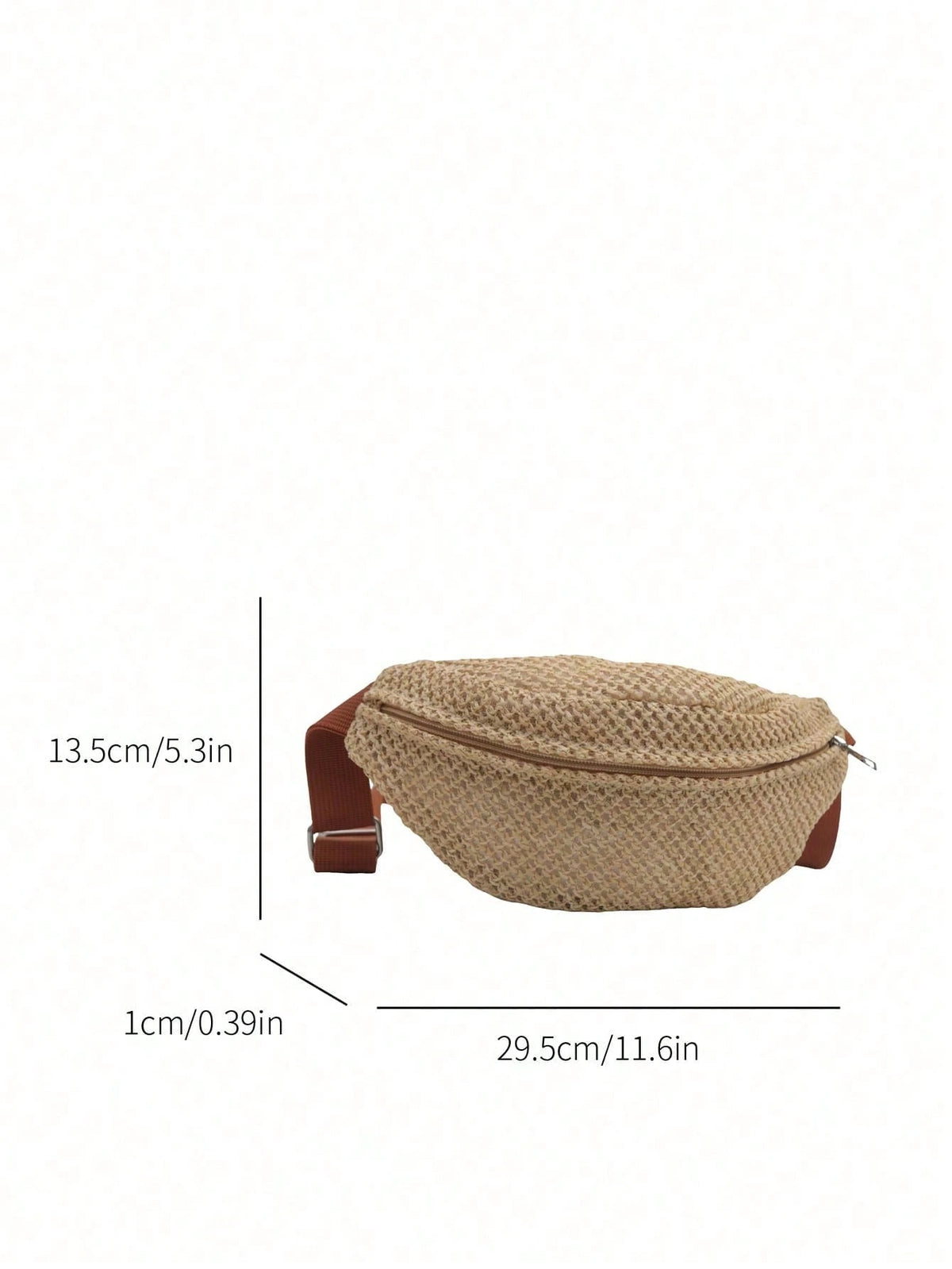 2025 Summer New Woven Chest Bag, Crossbody Bag, Fanny Pack, Travel, Versatile, Beach, Street Style Woven,Straw Bag