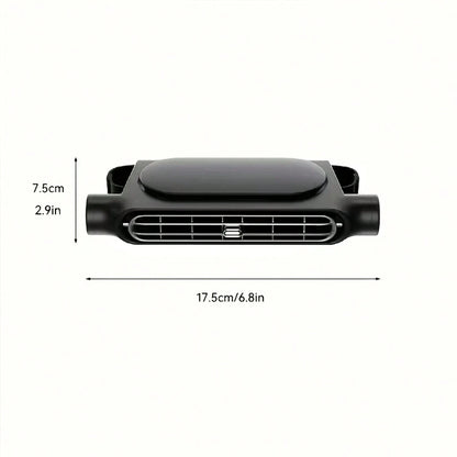 2026 Car Seat Fan, Suitable For Driver Seat And Back Seat, Upgraded Mini Portable USB Back Cooling Fan, Can Replace Ventilated Seats, 3-Speed Wind, Suitable For Most Cars, Vehicles, RVs, Trucks
