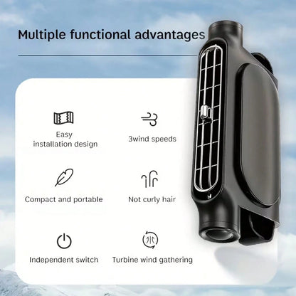 2026 Car Seat Fan, Suitable For Driver Seat And Back Seat, Upgraded Mini Portable USB Back Cooling Fan, Can Replace Ventilated Seats, 3-Speed Wind, Suitable For Most Cars, Vehicles, RVs, Trucks