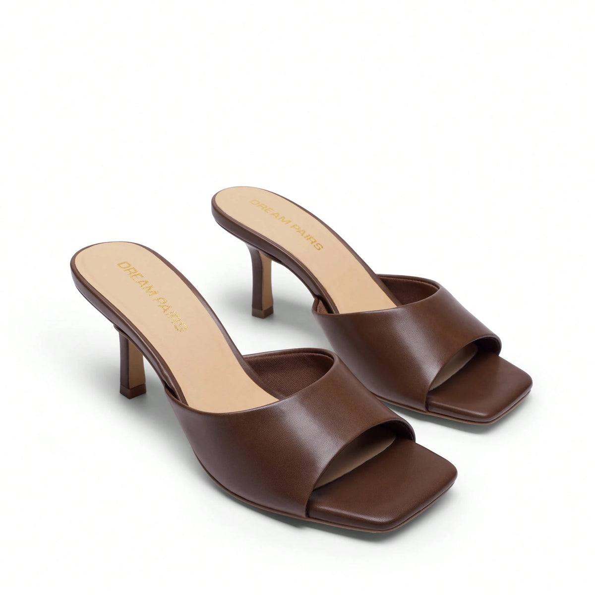 2026 New Summer Style Women Kitten Heel Mule Sandals, Casual Open Toe Slip-On Heeled Sandals For Daily, Dressy & Casual Occasions