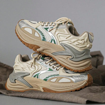 2026 New Thick-Soled Dad Shoes Men, Mesh Sports Shoes, Casual Mechanical-Style Men's Shoes, Sneakers Men