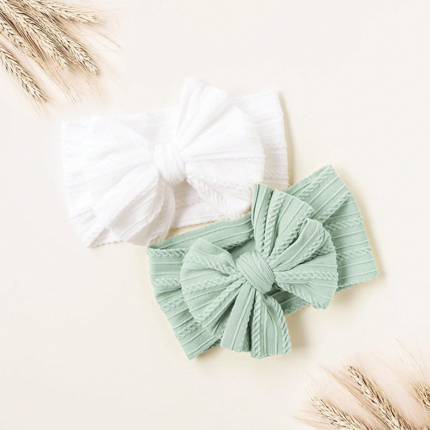 22 PCS Baby Headbands Soft Nylon Hairbands With Bows Girls Hair Accessories For Newborn Infant Toddler Kids Handmade,Baby Bows,Baby Girl Bows