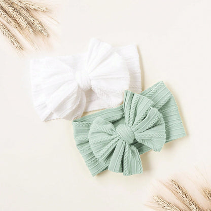 22 PCS Baby Headbands Soft Nylon Hairbands With Bows Girls Hair Accessories For Newborn Infant Toddler Kids Handmade,Baby Bows,Baby Girl Bows