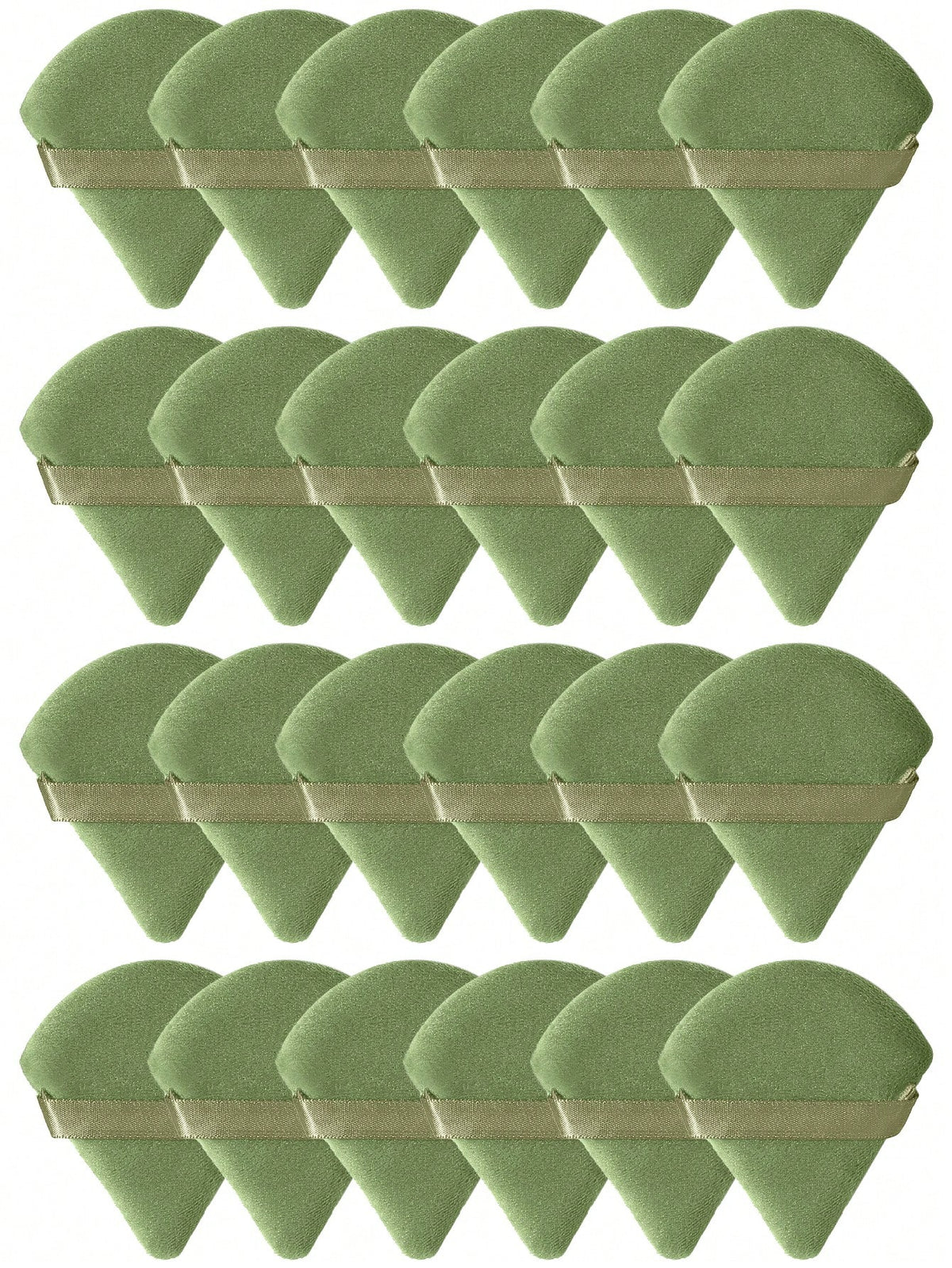 24pcs/15pcs/8pcs/5pcs Triangle Shaped Sponge Puff For Loose Powder Setting And Blending, Soft And Gentle For Face And Body, Velvet Smooth Makeup Sponge Set For Foundation,Makeup,Cheap,Room Decor,Vanit