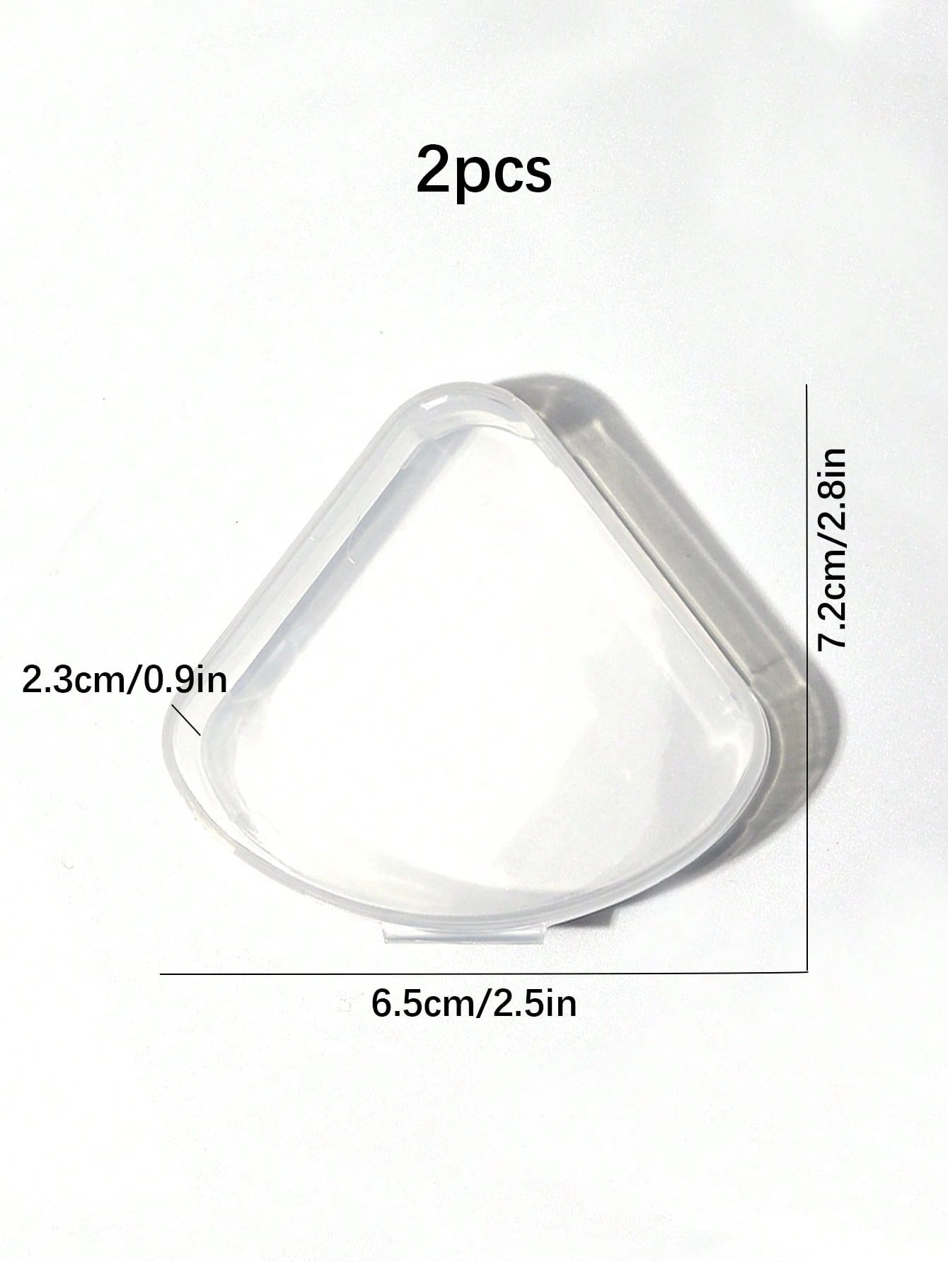 2pcs/4pcs/8pcs/Set Petal Puff Storage Box, Creative Puff Storage Box, Transparent Makeup Sponge Protective Container, Reusable Makeup Storage Box, Makeup Storage, Bathroom Storage, Bedroom Storage, Tr
