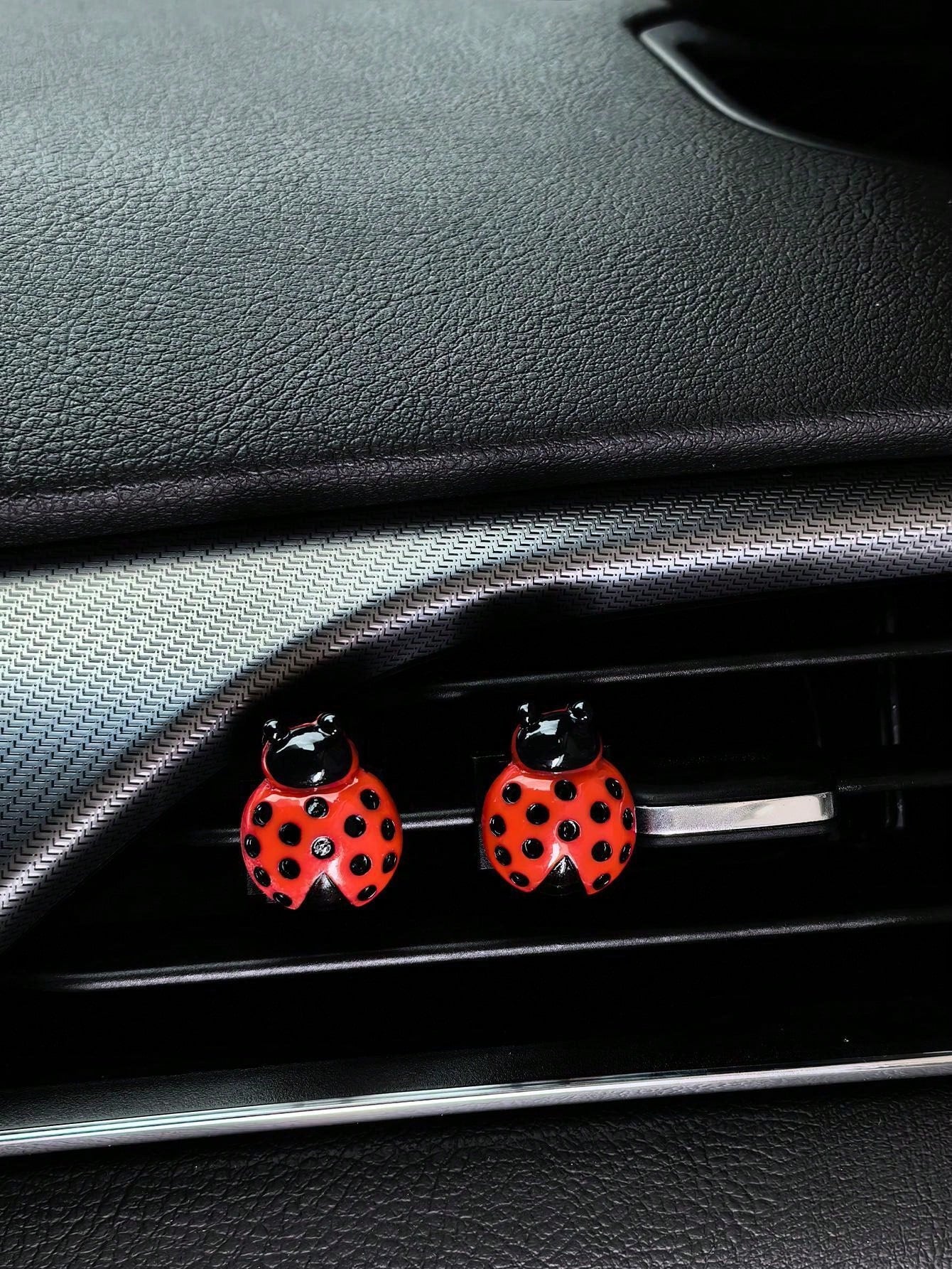 2PCS Car Interior Air Vents, Air Conditioning Decorations, Insect Accessories Add Vitality To The Car Interior