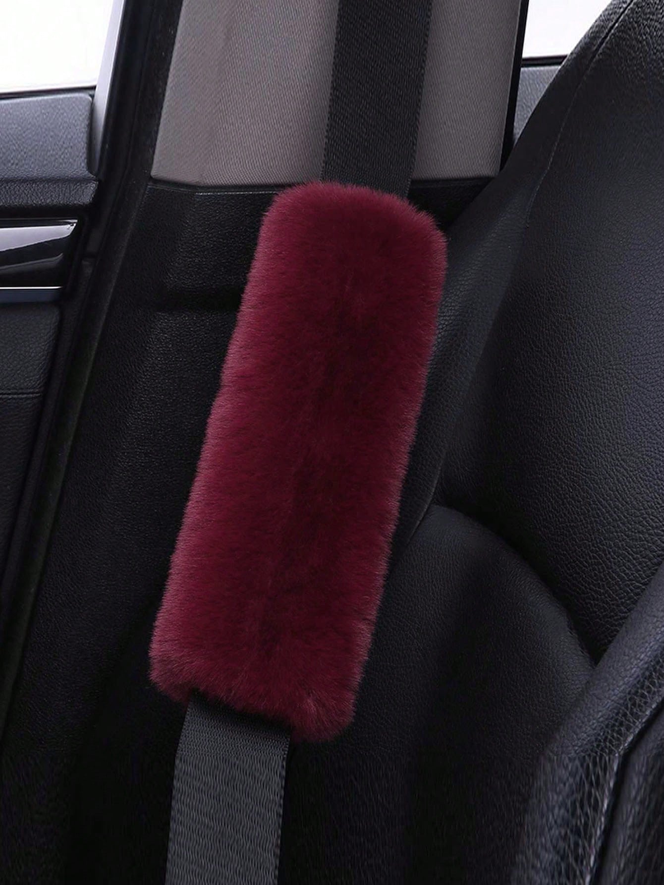 2pcs Car Seat Belt Covers, Soft Plush Seat Belt Shoulder Pads, Universal Seat Belt Protector Covers, Car Accessories