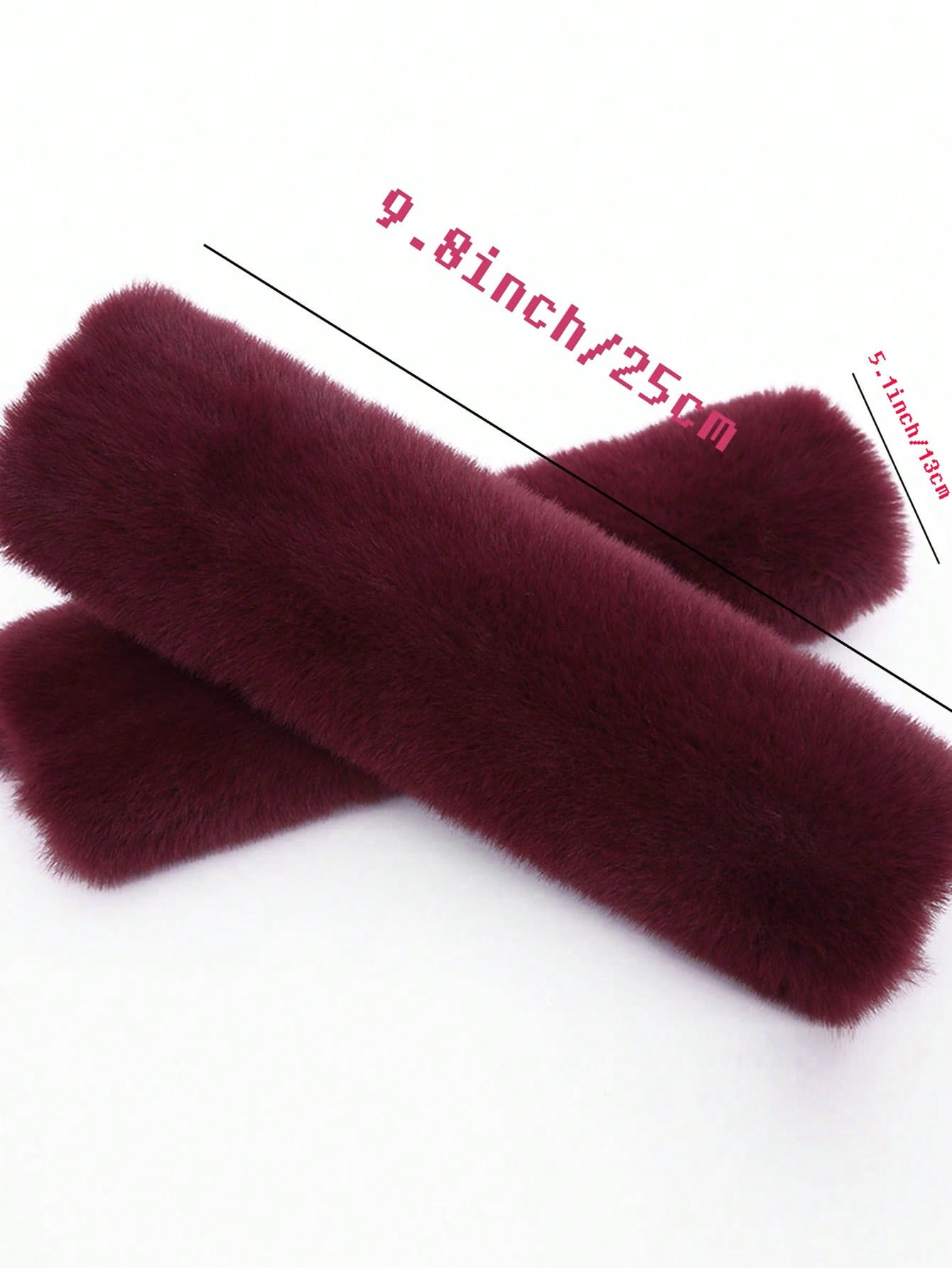 2pcs Car Seat Belt Covers, Soft Plush Seat Belt Shoulder Pads, Universal Seat Belt Protector Covers, Car Accessories