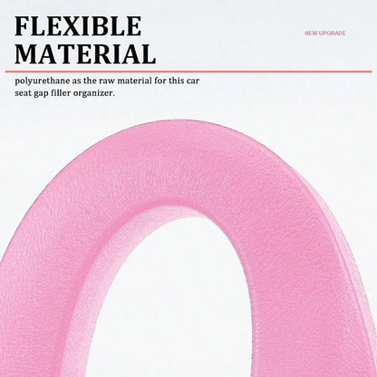 2PCS Car Seat Gap FillerFlexible Car Gap Filler Avoids Phones Keys Purses From Falling Provides Gap Filler For Car Universal Car Blocker Between Seats Car Accessories InteriorLW