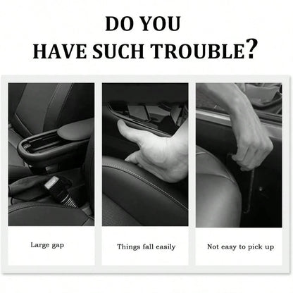 2PCS Car Seat Gap FillerFlexible Car Gap Filler Avoids Phones Keys Purses From Falling Provides Gap Filler For Car Universal Car Blocker Between Seats Car Accessories InteriorLW