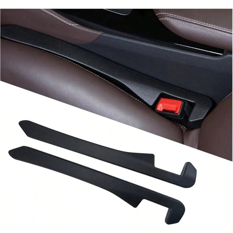 2PCS Car Seat Gap FillerFlexible Car Gap Filler Avoids Phones Keys Purses From Falling Provides Gap Filler For Car Universal Car Blocker Between Seats Car Accessories InteriorLW