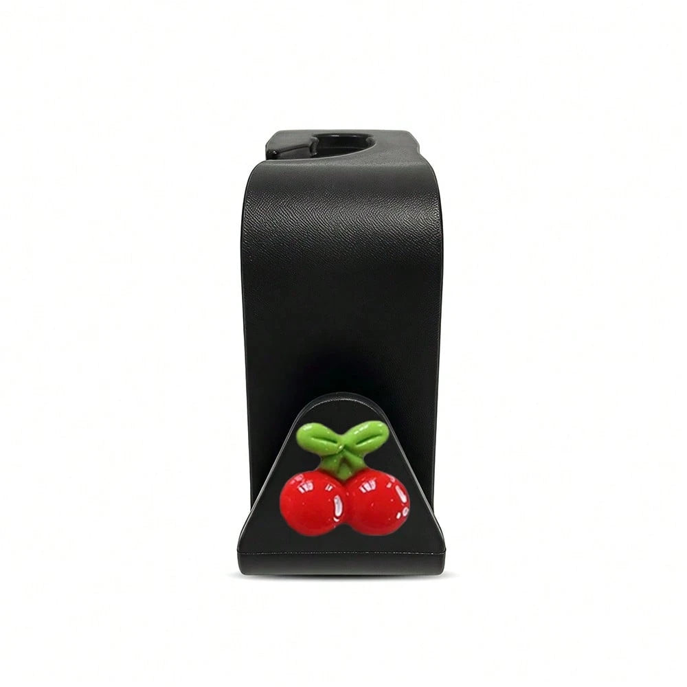 2pcs Cherry Resin Car Seat Hooks Hidden Backrest Hooks Multifunctional Creative Small Hooks