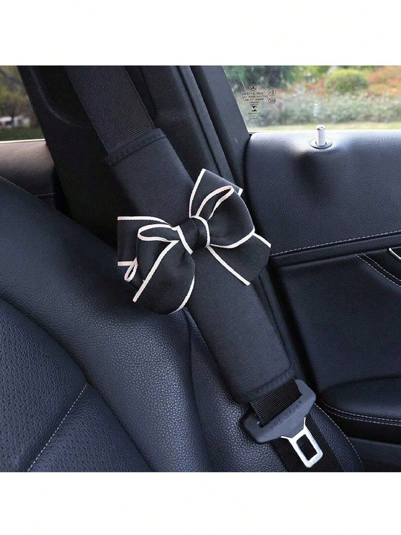 2pcs Full Shoulder Protector, Summer Cartoon Cute Pair, Extended Car Decoration Kit, Car Interior, Car Accessories Women