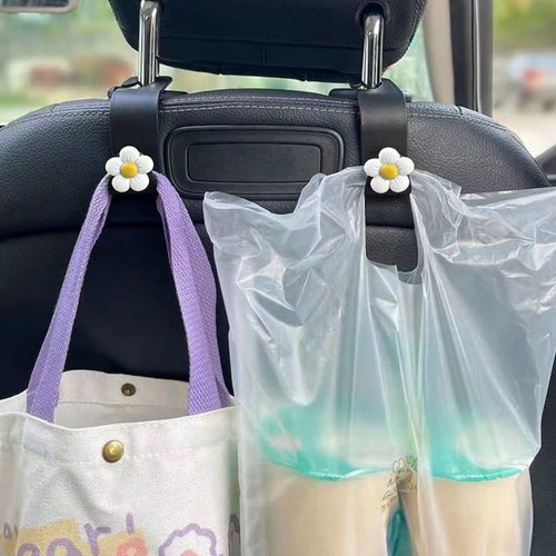 2pcs Hidden Car Seat Back Hooks, Multi-Functional Creative Small Hangers