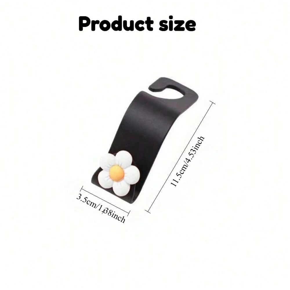 2pcs Hidden Car Seat Back Hooks, Multi-Functional Creative Small Hangers