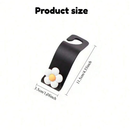 2pcs Hidden Car Seat Back Hooks, Multi-Functional Creative Small Hangers