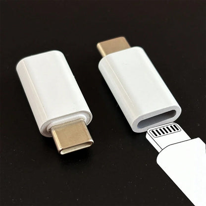 2pcs Lightning To Type C Adapter Compatible With Iphone 17 Pro Max/17 Pro/17/16 Pro Max/16 Pro/16 Plus/16/15 Pro Max/15 Pro/15 Plus/15, (No Data/Audio Transfer, Charging Only)