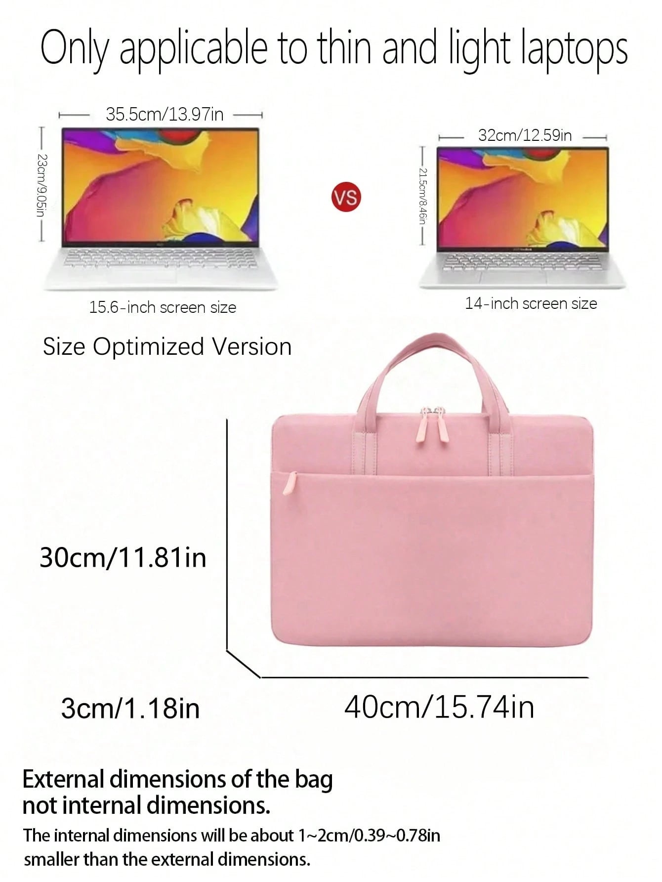 2pcs Multi-Functional Laptop Sleeve, Organizer Storage Bag, Lightweight, Portable, Durable, Minimalist Design, Fits Up To 14-Inch Laptop Classroom Laptop Bags Classroom Bags Teacher Storage Bags Class