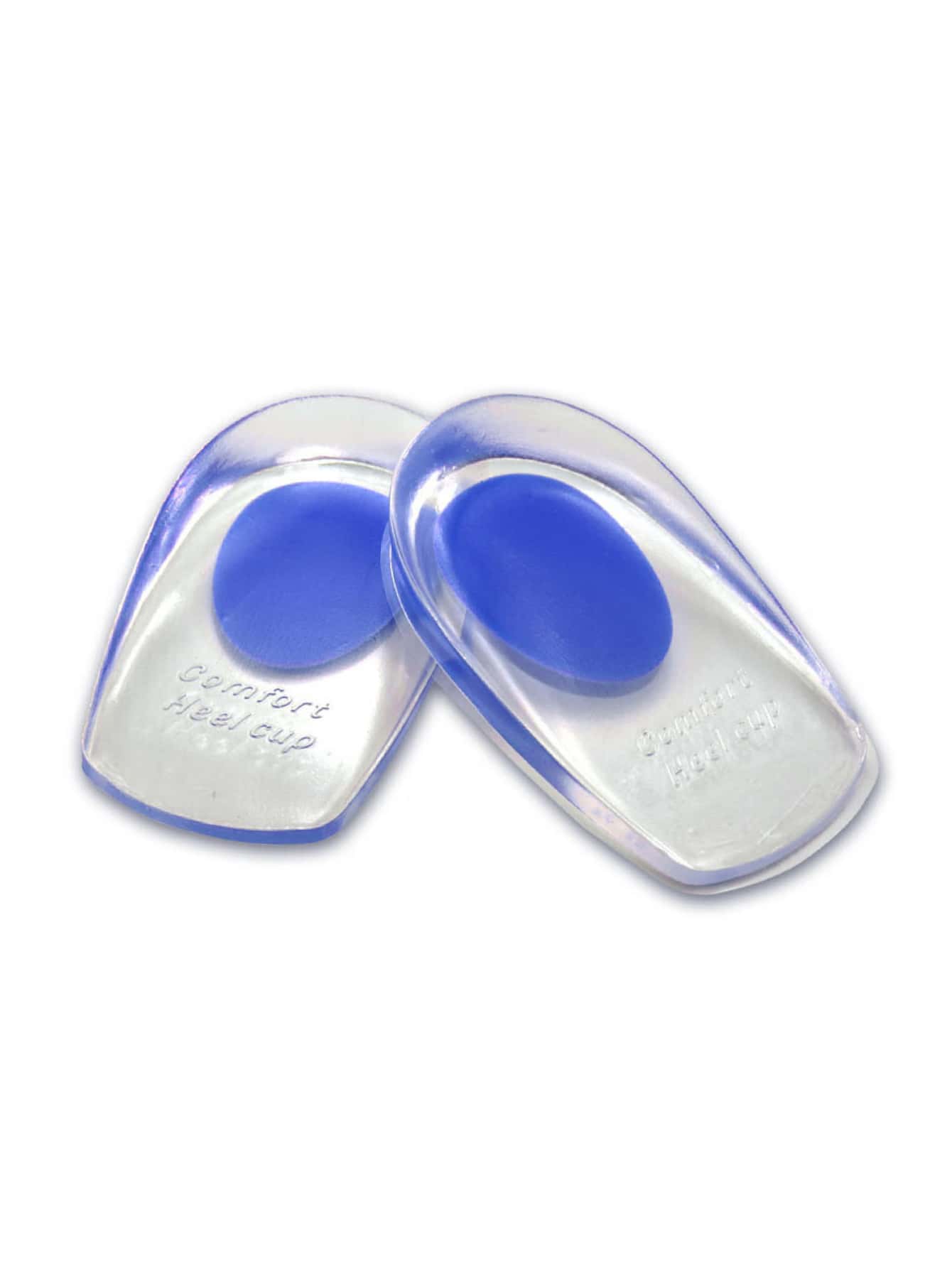 2pcs PU Silicone Heel Cups Heel Protectors Shock Absorbing Insoles For Sports Shoes