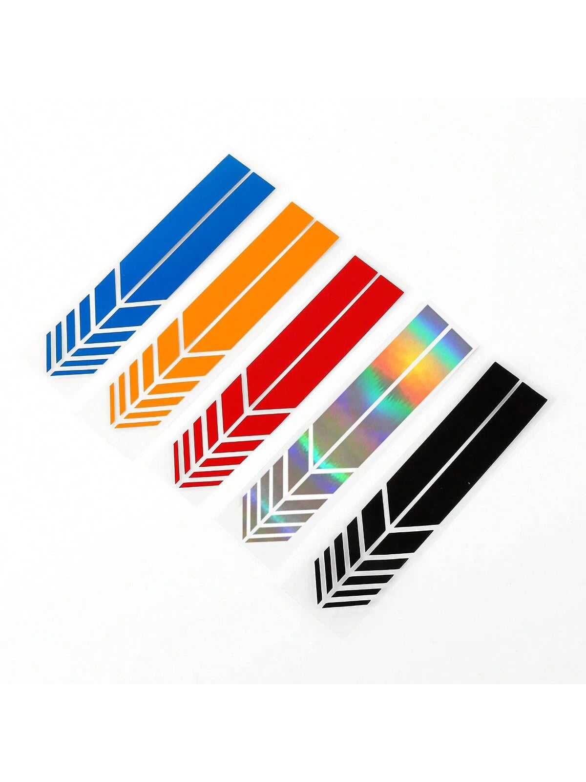 2pcs Rear View Mirror Stickers Universal Car Styling PET Sticker Rearview Mirror Decoration Decal Stripe Car Accessories